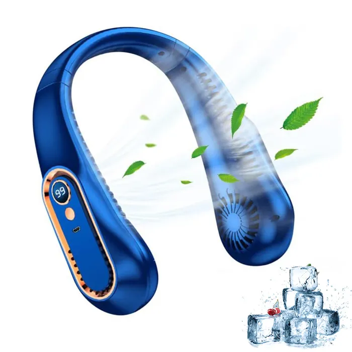 Ventilateur de cou portable — sans pales